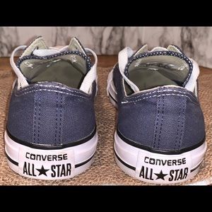 Unisex Navy blue Converse size 8.5W or 6.5M NWOT